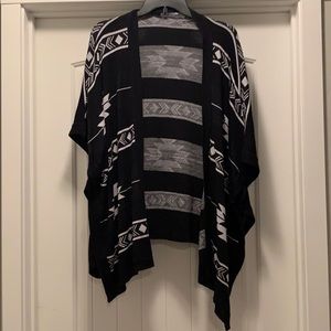lose fitting Aztec cardigan